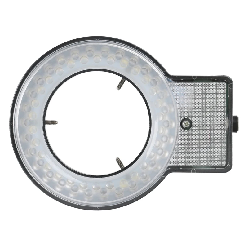 المجهر 60 LED باهتة مصباح مصمم على شكل حلقة مصباح رباعي 4 منطقة التقسيم 4 منطقة الدفع الرباعي سطوع مستقل قابل للتعديل