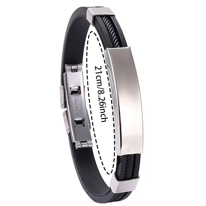 2-teiliges Set Herren-Luxus-Quarzuhr für den Geschäftsbereich, für den täglichen Gebrauch, das beste Geschenk zum Vatertag/Weihnachten – Detail 9