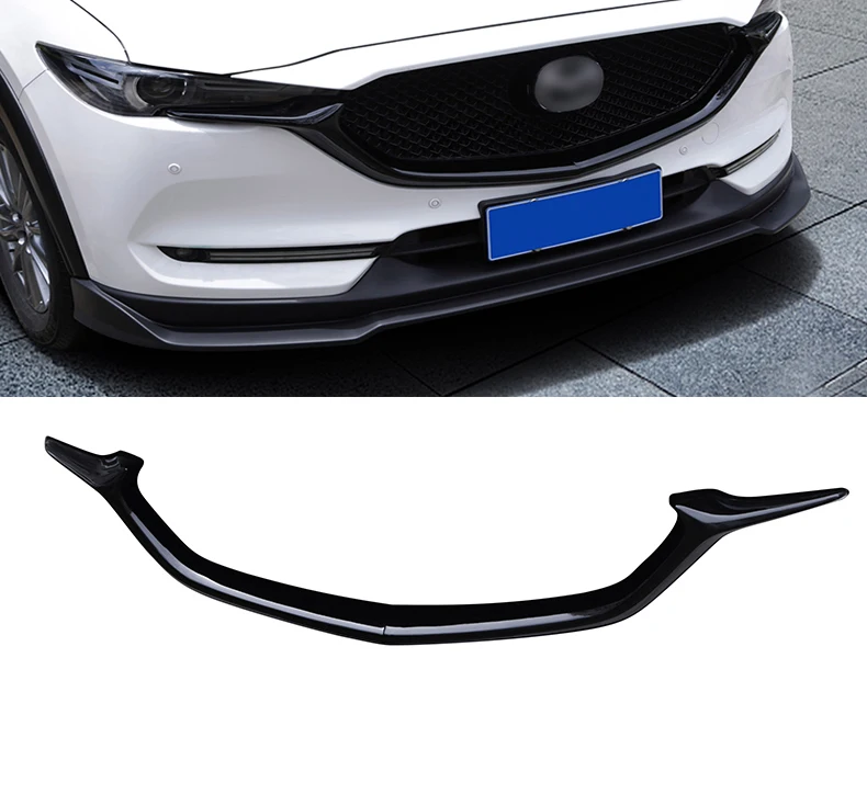 Car Grille Trim Strip For Mazda Cx-5 Cx5 Cx8 2017-2021 Front Bumper Full Star Racing Grills Cover Trim Accessories Grill