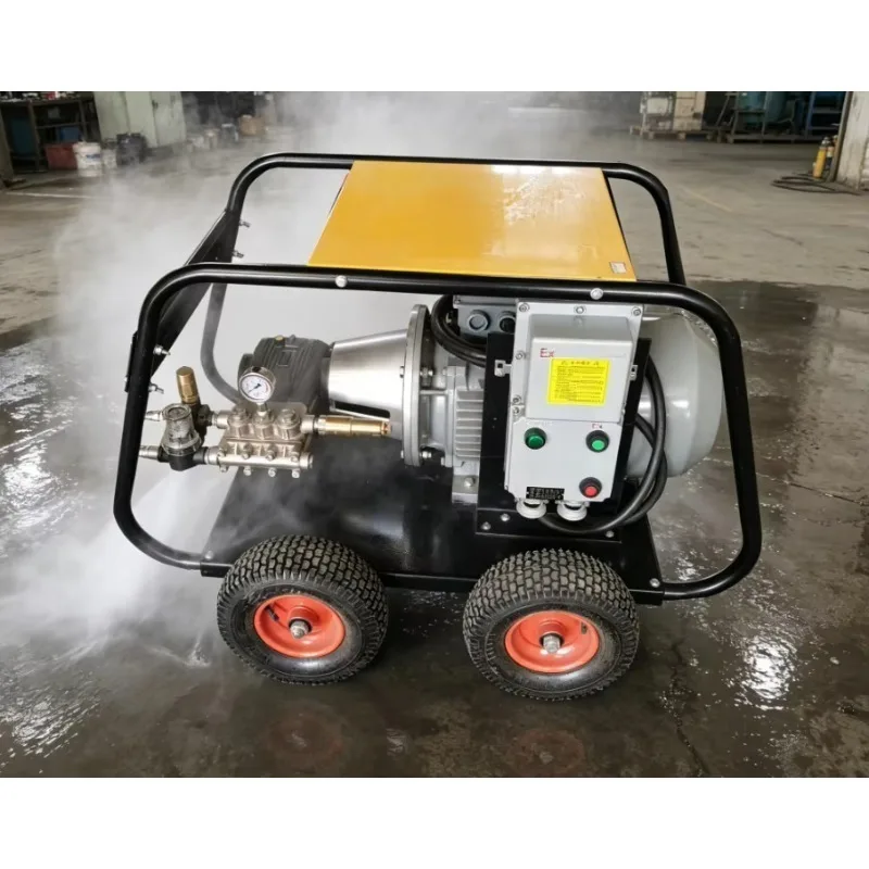 Rugged High Pressure Cleaner -5022 500 Bar Heavy Duty New Metal Construction For Heat Exchanger And Tube Cleaning