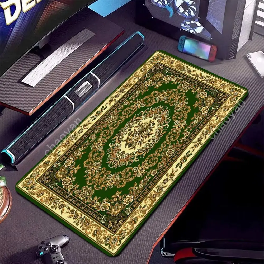 

Persian high definition large office carpet mat player desk mat computer finish table speed non-slip rubber carpet, game mat