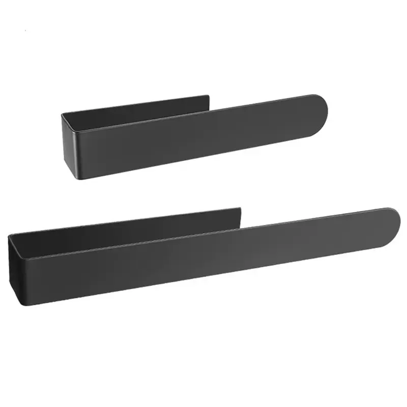 

Self-Adhesive For Bathroom Towel Ring-Stainless Steel Hand Towel Holder/Bar-Black Face Design
