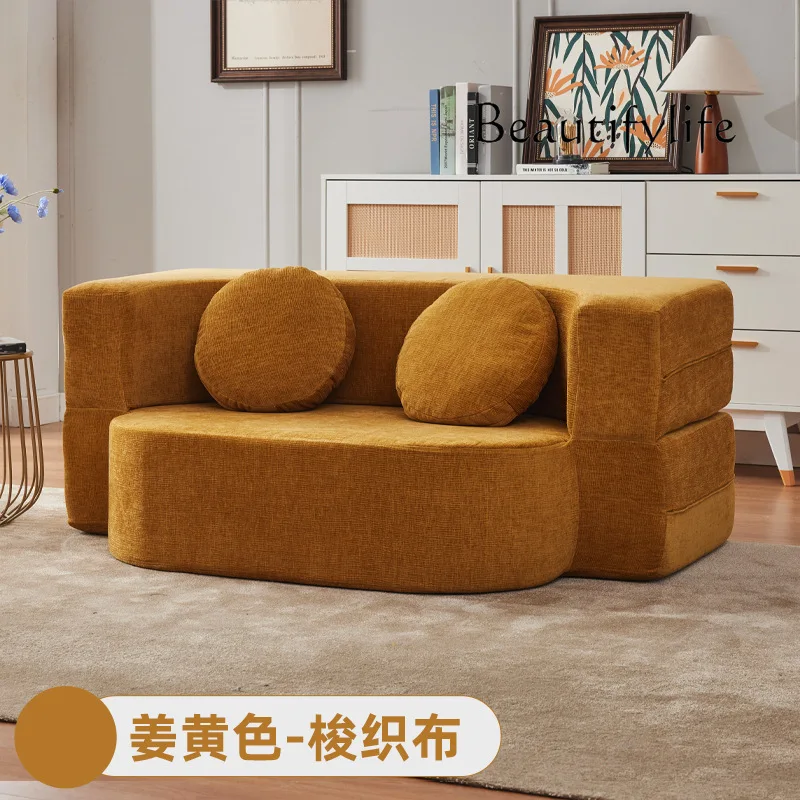 

New Warehouse Vacuum Compression Sofa 200*100*70cm Sofa Modular Floor Boneless Couch Nordic Multi Function Compression Sofa Bed