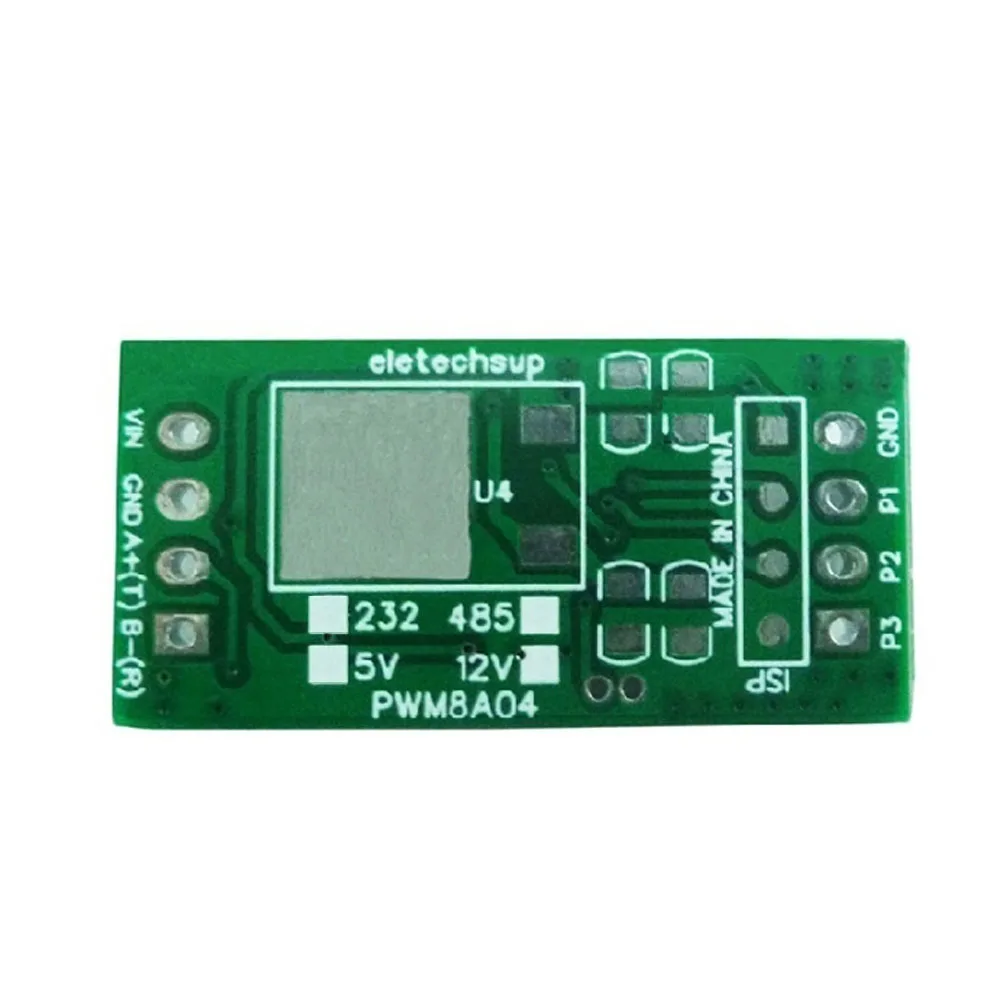 3Ch 1Hz-20kHz Duty Cycle frequenza regolabile PWM Square Wave Pulse Generator UART RS232 RS485 Bus Modbus RTU Board