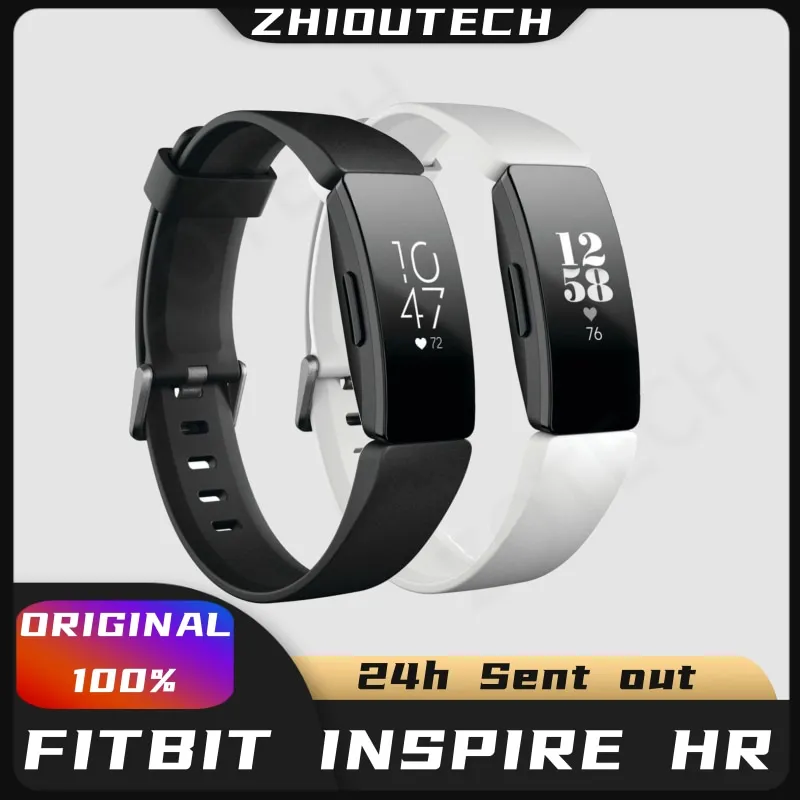 For Original Fitbit Inspire HR Fitness Tracker Smartwatch Health Heart Rate Monitor Waterproof Sports Bracelet For IOS Android