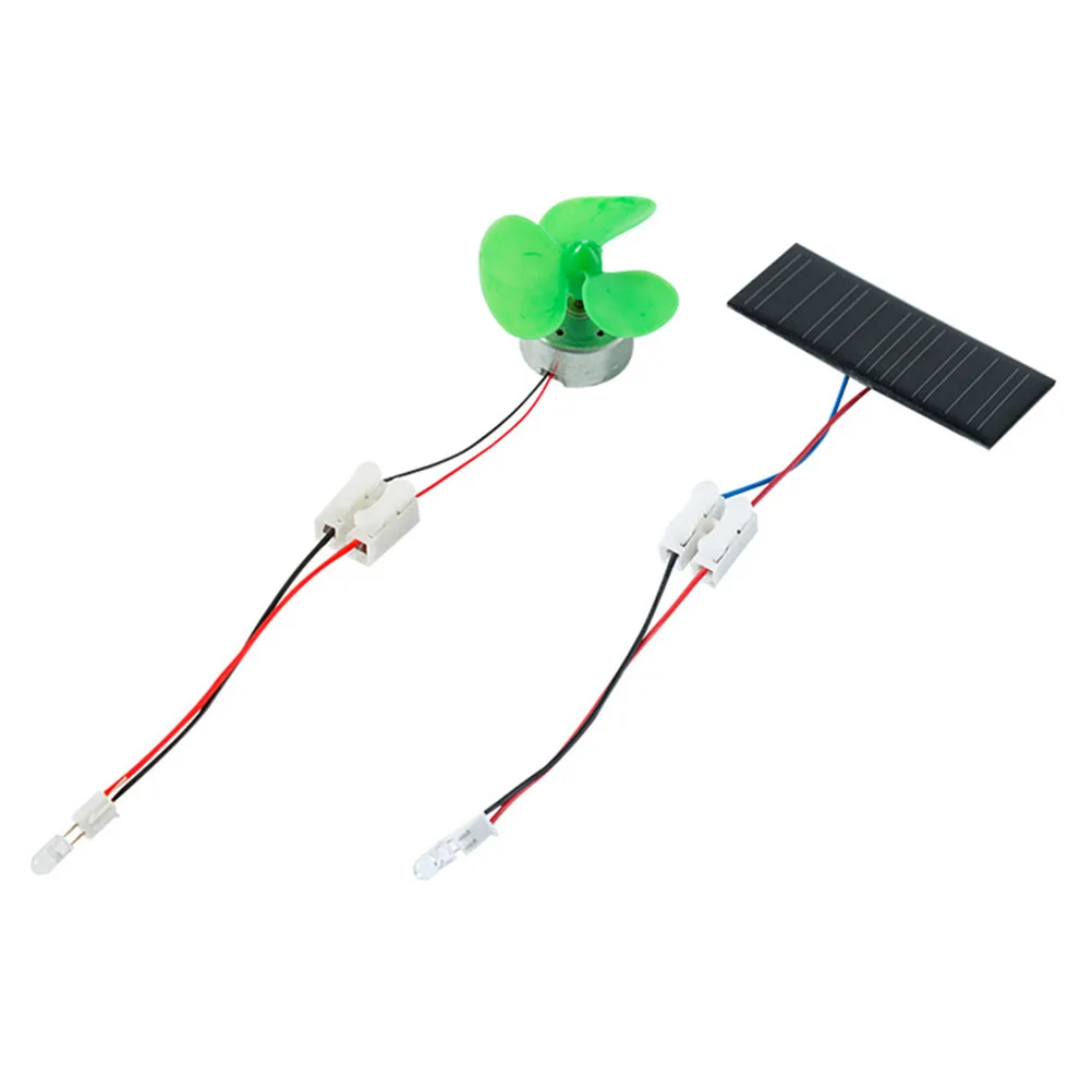

Science Learning Tools Wind Generator Windmill Mini Children's Kits Plastic Assemble Student Solar Toys