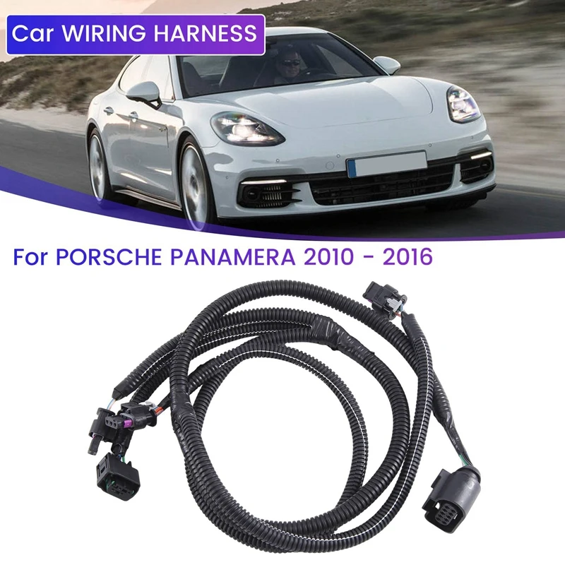 Car Front Bumper Left Side Wire Wiring Harness For Porsche Panamera 2010 - 2016 97061250501 Accessories