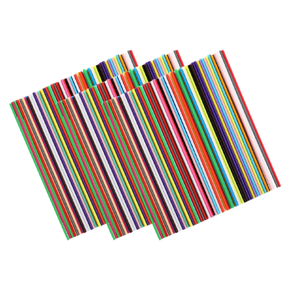 

110Pcs Printing Pen Low Temperature Pcl Filament Refills Multicolor 22 Shades Kids 3D Printing Craft Doodle Pcl Filament Refills