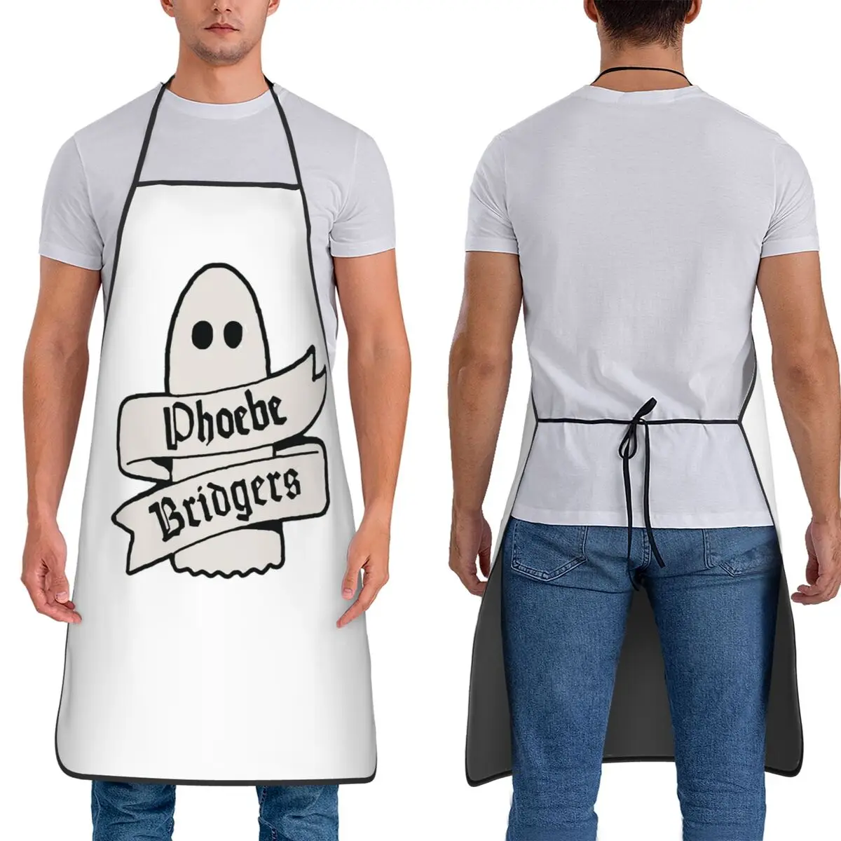 

Phoebe Bridgers Apron Chef Cuisine Tablier Sleeveless Bib Kitchen Cleaning Pinafore for Women Men Painting