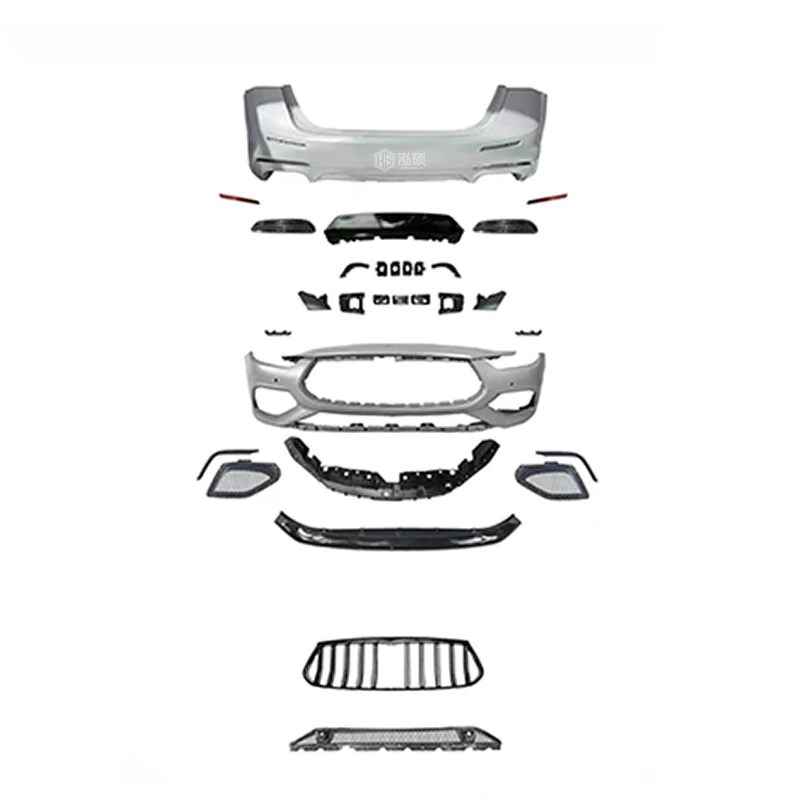 

Car Bodykit 2021Year+ Auto Body Systems Full Body Set Front Bumper Rear Bumper Grille ForGhibli Upgrade