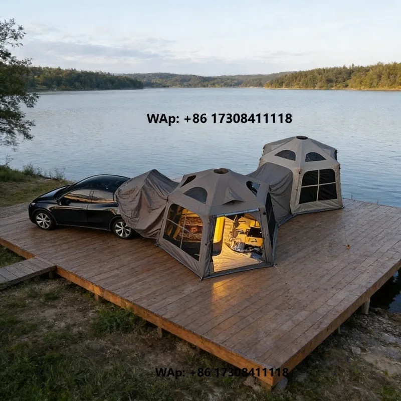 Wholesale Car Cover Tent Folding Foldable Car Tent UV-Resistant Quick-Setup for Daily Use