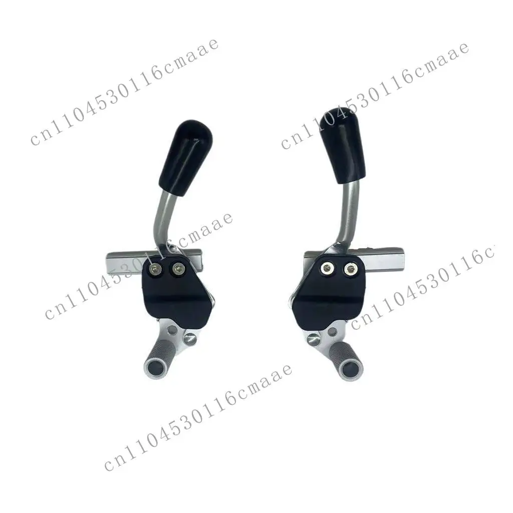 Wheelchair accessories, sports wheelchair, leisure wheelchair, general aluminum alloy handbrake, extended brake handle