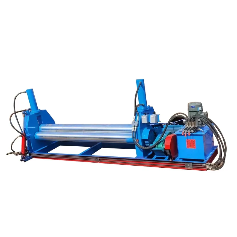 Manufacturers supply hydraulic four roll plate rolling machine round machine rolling machine stainless steelvvv