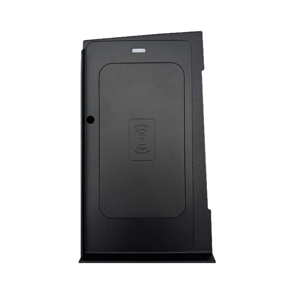 Phone Charging Station Wireless Charger Pad ABS Material Construction 12V Voltage Input Damage-free Installation