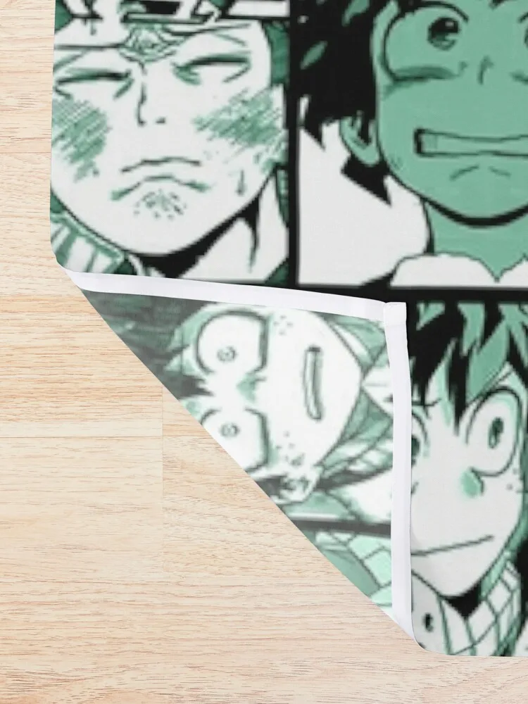 Midoriya Izuku collage color version Shower Curtain Shower Bath Waterproof Bathroom Shower Bathroom Showers Curtain