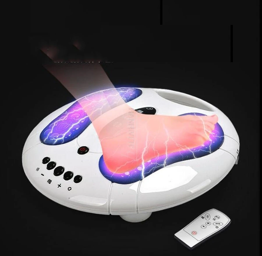 

Multifunctional foot massage foot therapy apparatus vein foot acupoints varicose home pedicure machine