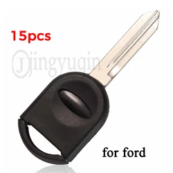 jingyuqin 15 sztuk dla Ford Flex Focus Crown Victoria E F-Series Edge Escape Expedition Explorer Ranger Sport Transponder Key Shell