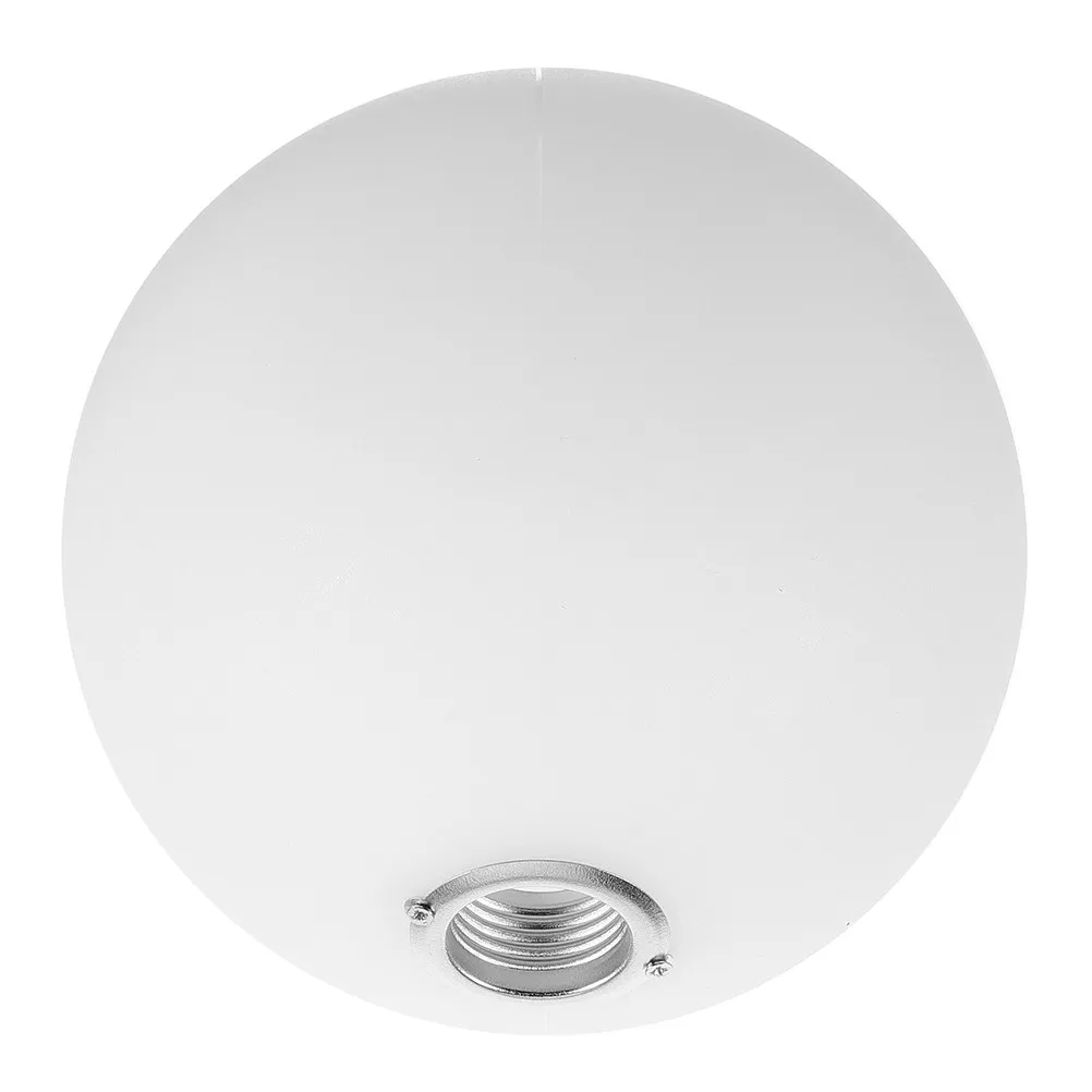 

Globe Lampshade G9 Metal Screw Base Milky White Shatterproof Plastic Ball Light Cover for Living Room Pendant Chandelier