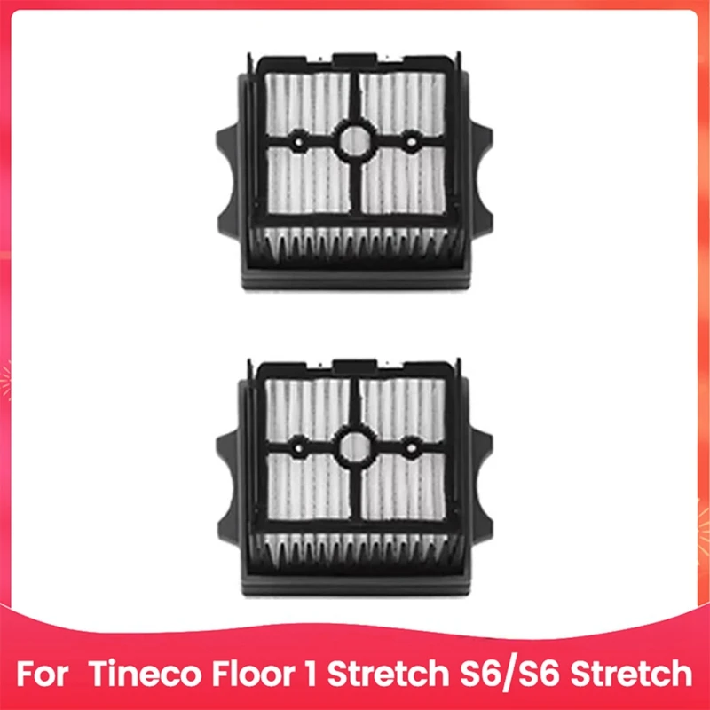 ABJI-HEPA Filter Replacement, Compatible For Tineco Floor 1 Stretch S6/S6 Stretch Vacuum Cleaner Spare Parts