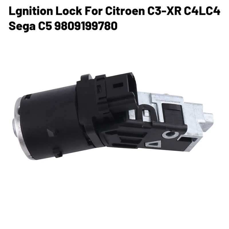 9809199780 Lgnition Lock Steering Anti-Theft Lock For Citroen C3-XR C4LC4 Sega C5 Parts