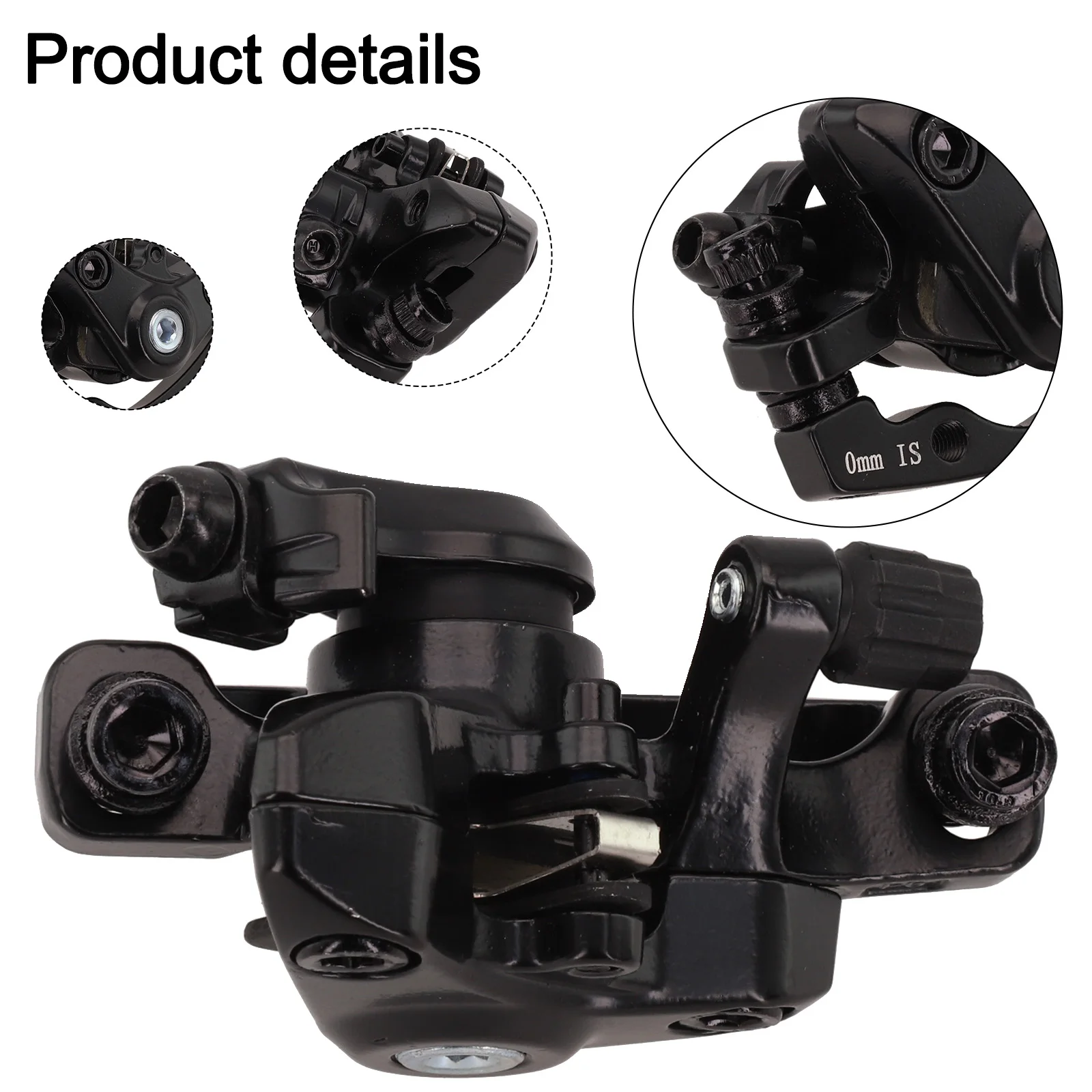 Lightweight yet Strong ebike Mechanical Disc Brake Caliper Tailored Design for Efficient Braking on Various Bikes
