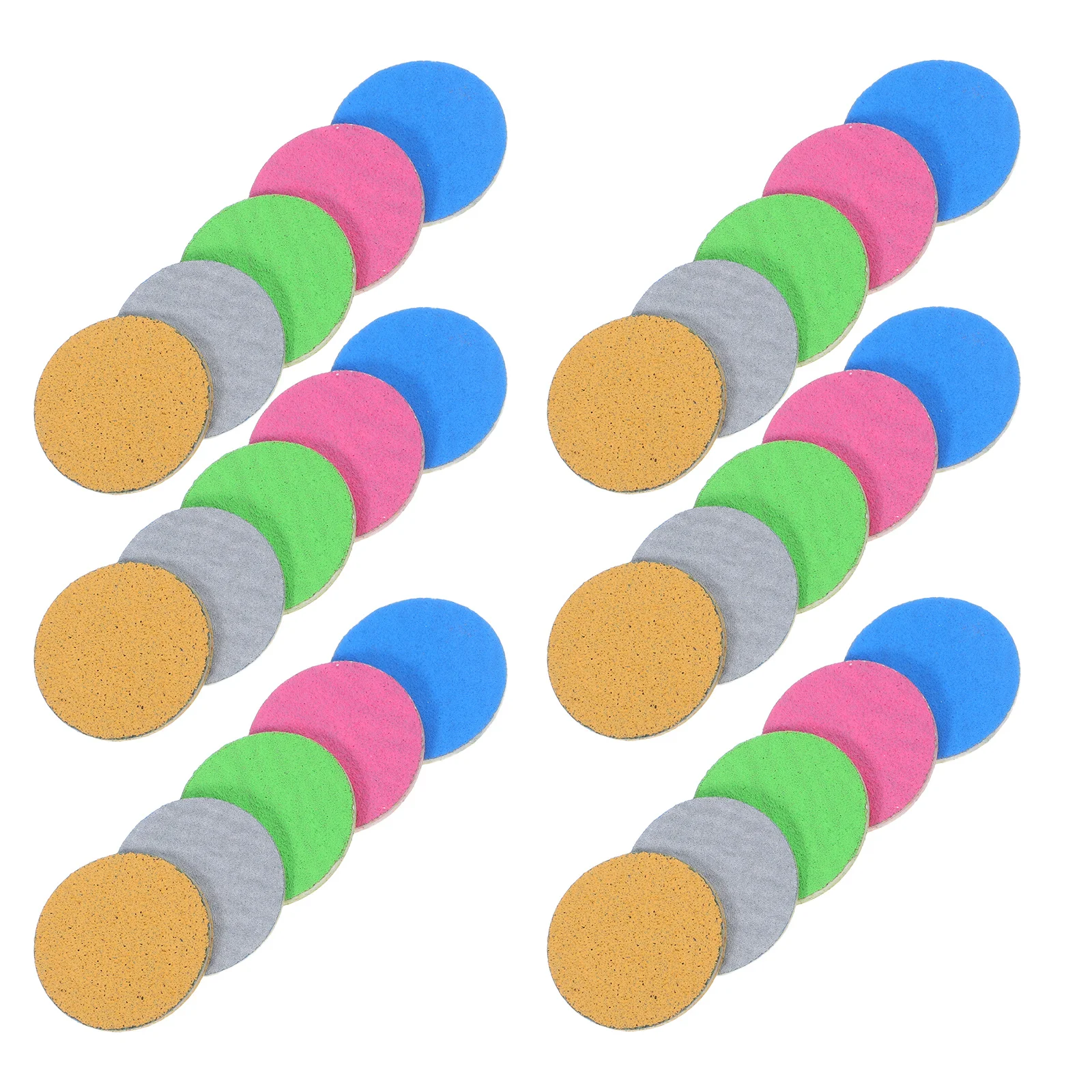 

200Pcs Sandpaper Discs Nail Buffer Pads Foot Grinding Accessories Pedicure Tools Replacement Sanding Pads for Home Travel