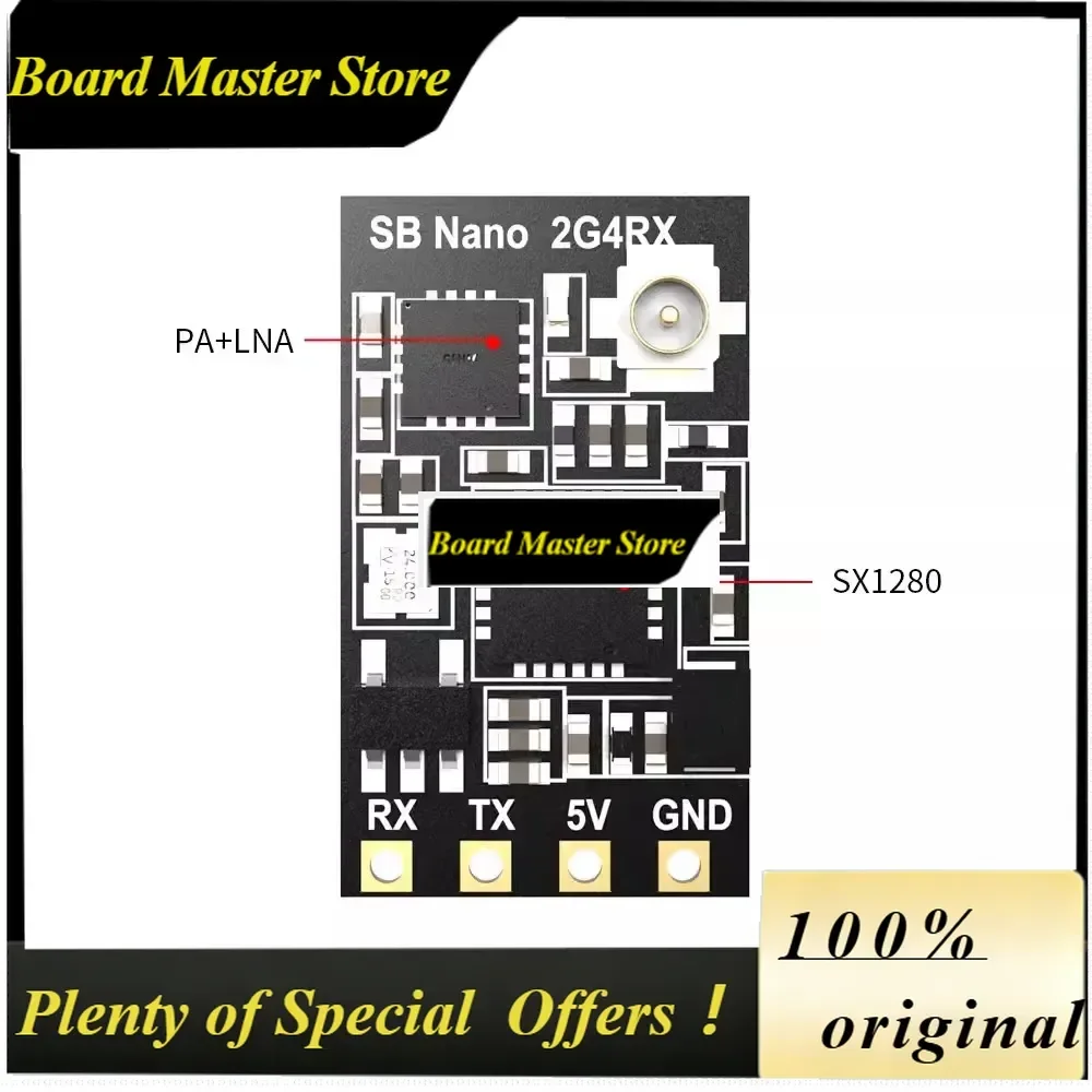 BoMaS10PCS SpeedyBee Nano 2.4G ExpressLRS ELRS Receiver For FPV Freestyle Long Range Drones DIY Parts
