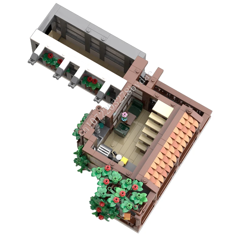 10218ピース オールドタウン MOC クリエイティブ ストリートビュー モデル 組み立てブロック 建築 DIY 教育 組み立てモデル おもちゃ 子供向け