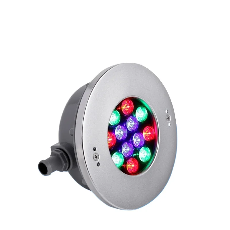 

LED underwater light 304 stainless steel music fountain water feature accessories swimming pool engineering equipment lighting
