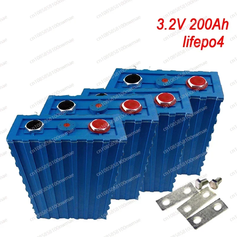 3.2v 200Ah Lithium battery deep cycle for diy 12v 48V scooter Solar energy storage eskate demo vehicle caravan