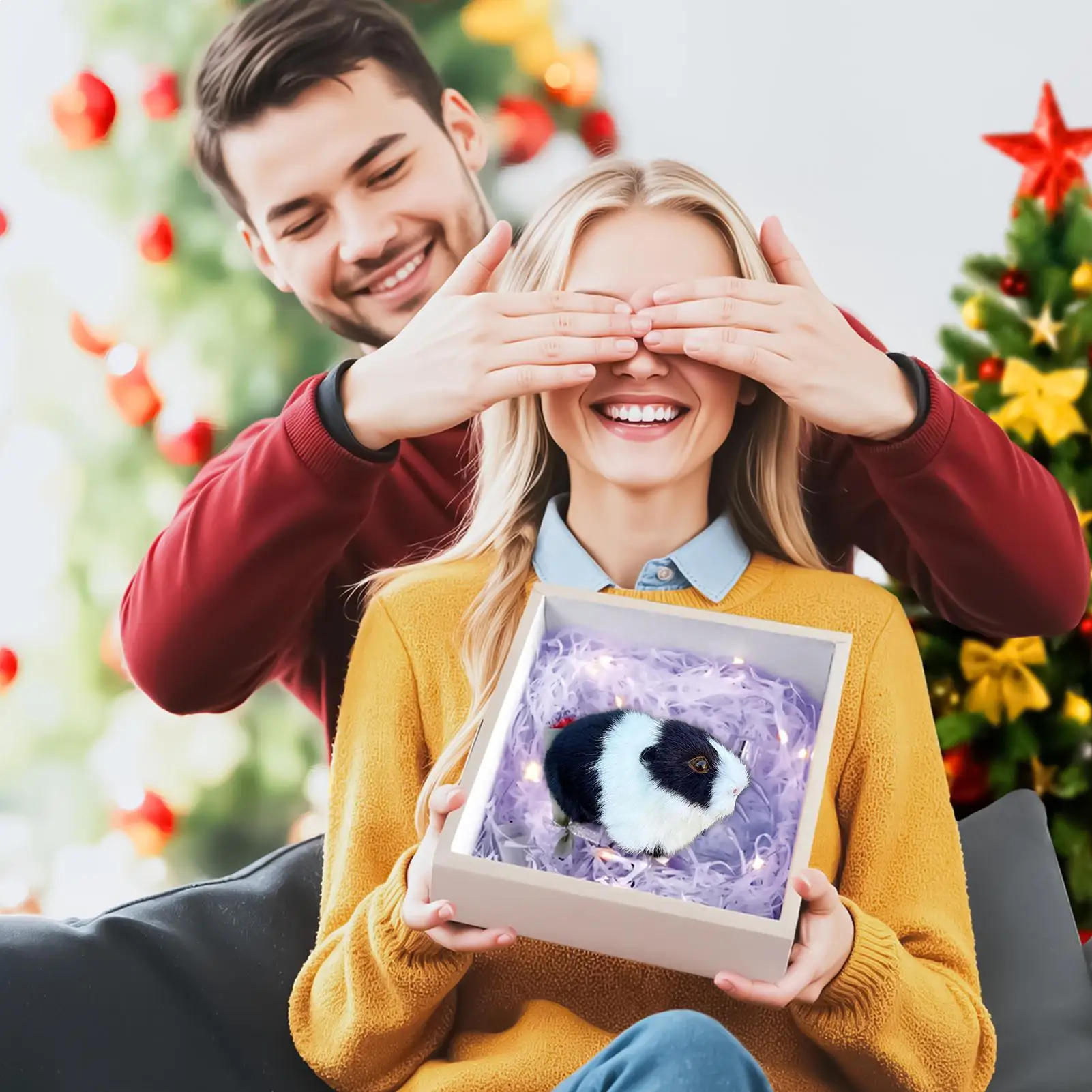 Hamster knuffeldier zachte pop schattige knuffel schattige hamster pluche knuffeldier voor metgezel comfort kinderen dierenliefhebbers verzamelaars