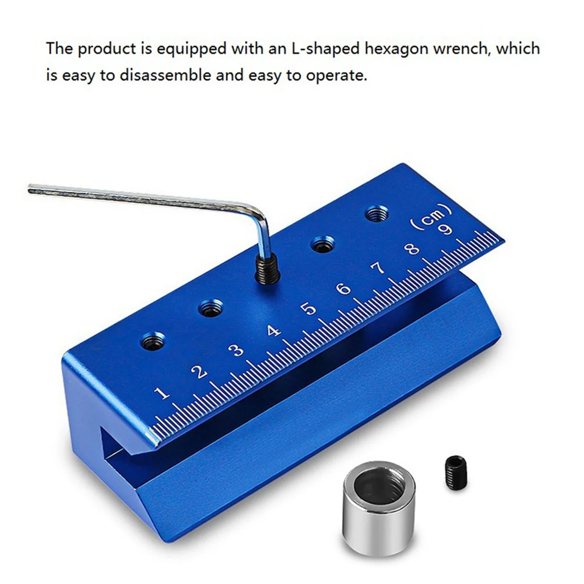 Carpintaria Straight Hole Drilling Locator, Level Vertical Drilling Machine, Fixture Log Tenon Pin Tool, 6,7,8,9,10mm