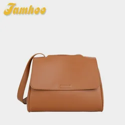 Jamhoo France borsa da donna di Design di nicchia borse a tracolla a tracolla ad alta capacità per le donne borsa Shopper di colore solido fuchucambicea