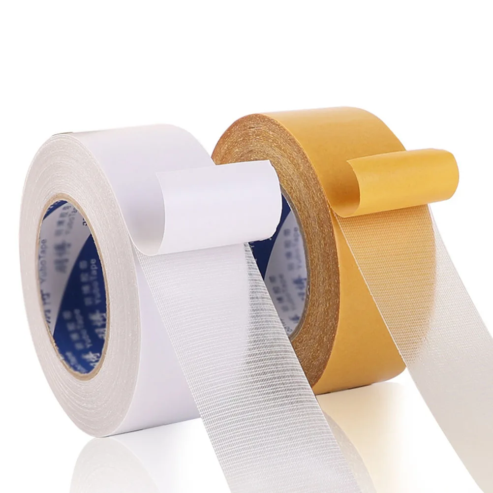 High Adhesive Tape Double-sided Sticky Fabric Floor Wide Non-slip Back Heavy for Rugs Carpet