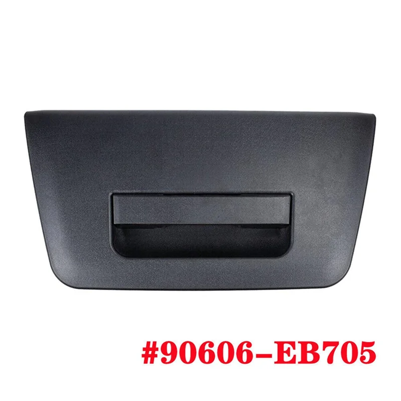

A77Q-2Pcs 90606-EA810 90606-EB705 Car Rear Tailgate Trunk Handle For Nissan Frontier Navara D40 2004-2013