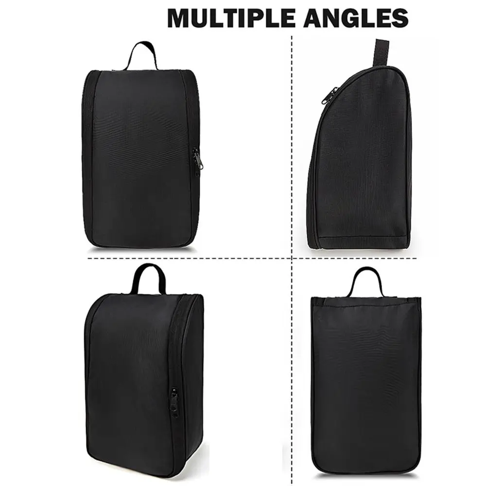 

Multifunctional Large Capacity Shoe Storage Bags Waterproof Black Sneaker Bag Portable Breathable Shoes Organizer Home