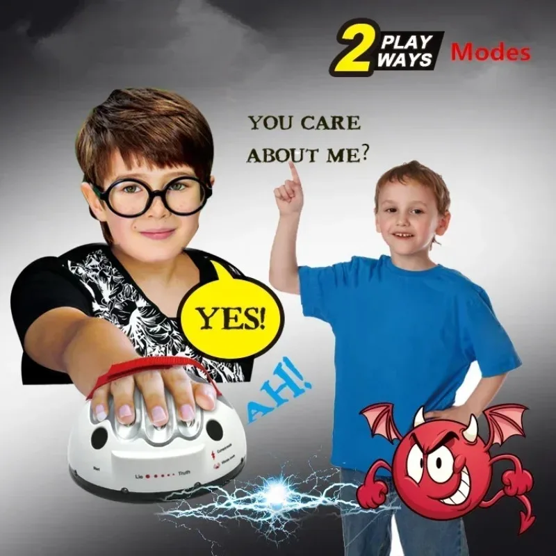 مضحك 2 طرق مضلع قابل للتعديل الكبار مضلع اختبار صدمة كهربائية كاشف الكذب صدمة كذاب الحقيقة أو وحدة تحكم الألعاب الجرأة
