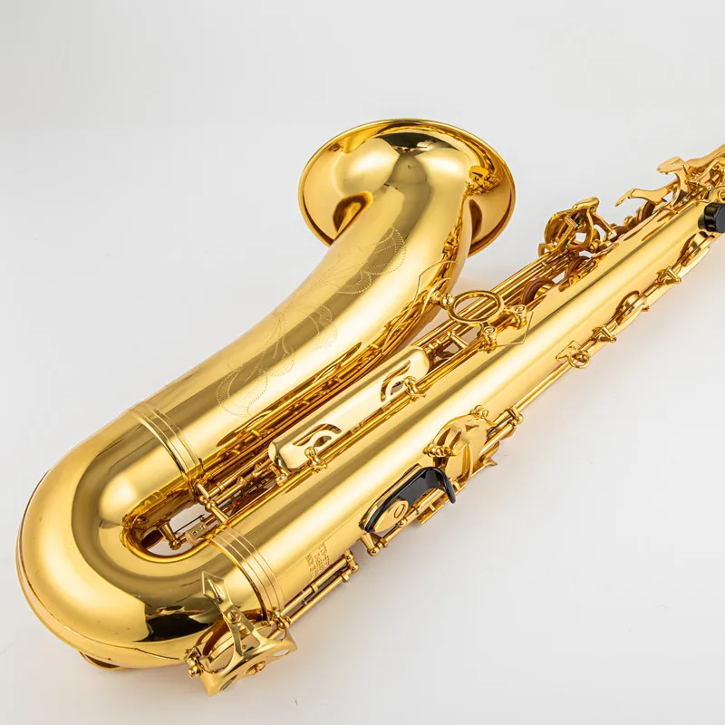 Japan 875EX Bb Tenor Saxophone Brass Lacquered Gold B Flat Sax Musical Woodwind Instrument With Case Mouthpiece Accessories