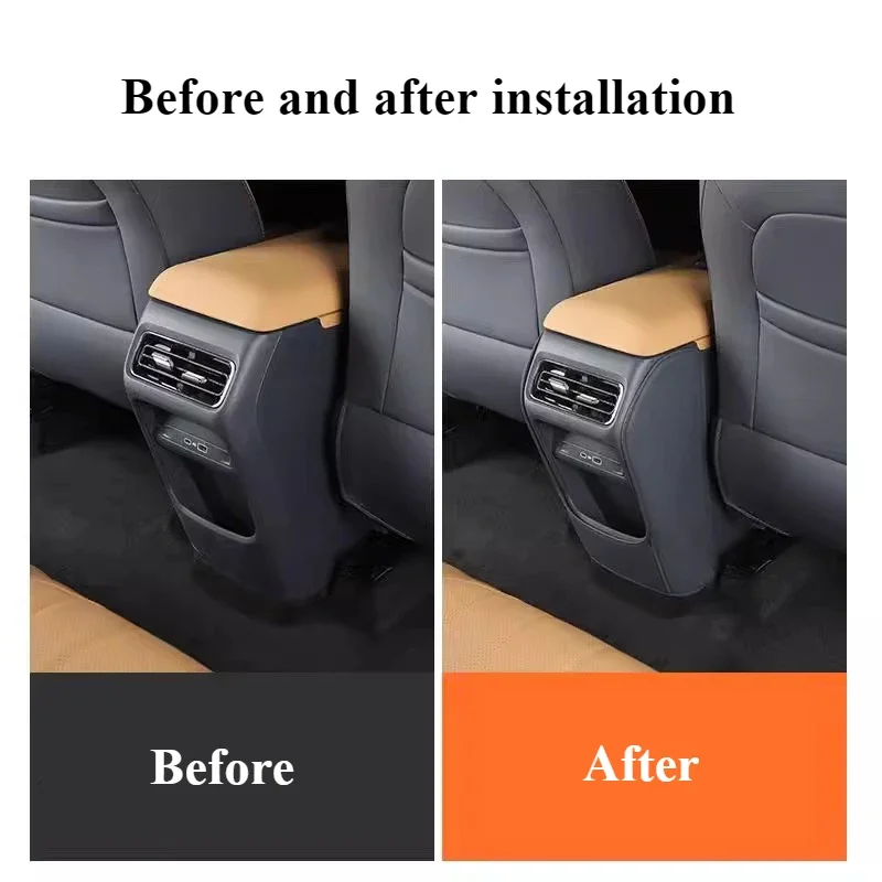 Rear Seat Anti-kick Pad Anti-dirt Pad Seat Back Interior Retrofit Modification Accessories For GEELY GALAXY STARSHIP 7 EM-i
