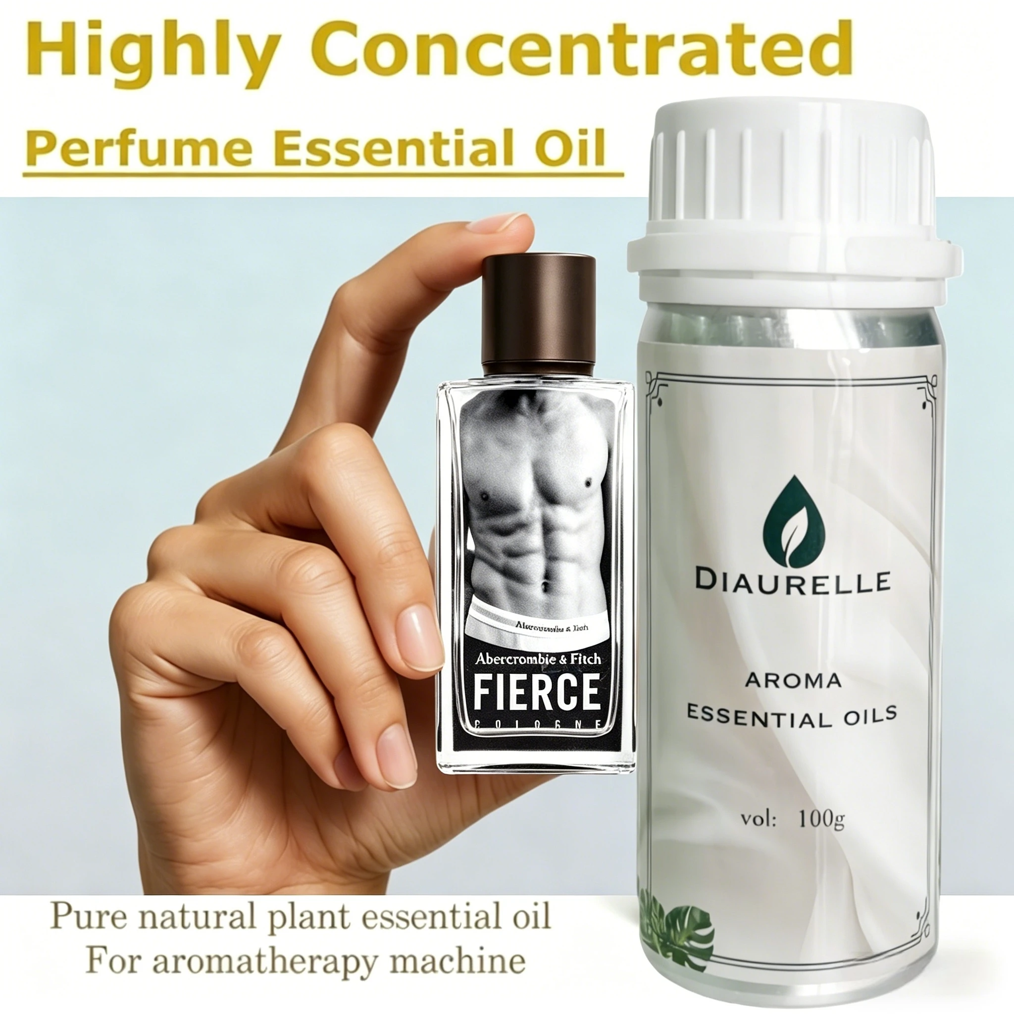 Aceite esencial de Aroma de Hotel de 5 estrellas, 100ML, aceite de fragancia pura de Abercrombie para hacer Perfume, aromaterapia, olor, ambientador doméstico
