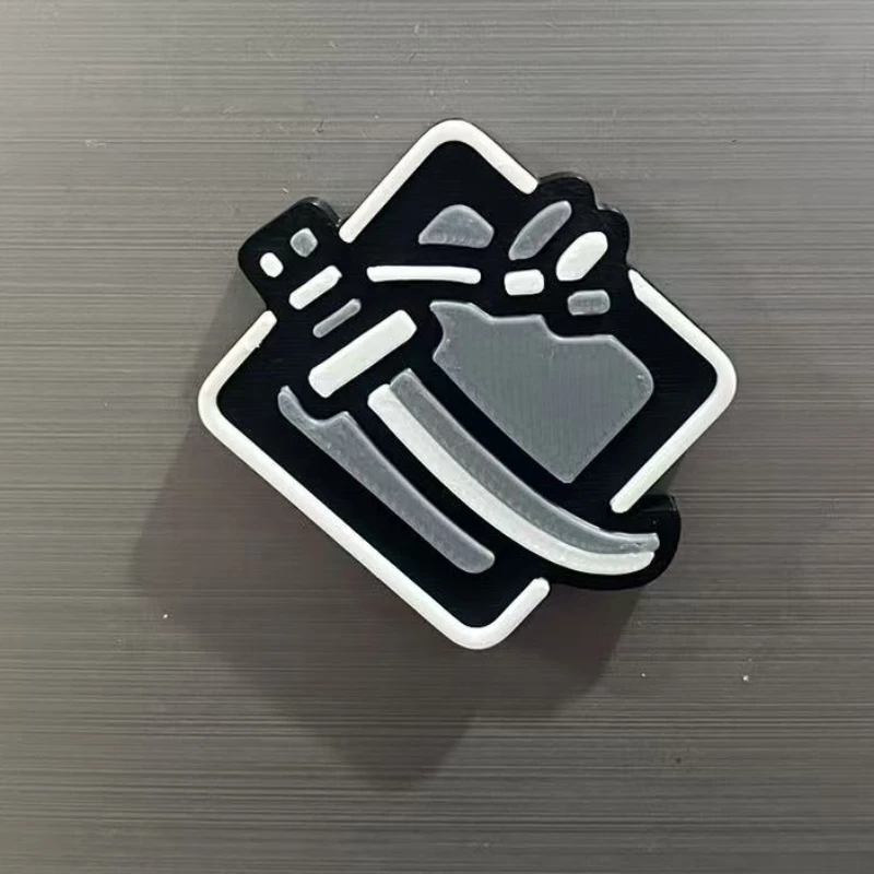 Magnes na lodówkę z motywem gry Monster Hunter Wilds MONSTER HUNTER RISE: SUNBREAK, cosplay, druk 3D, naklejka magnetyczna, akcesoria, rekwizyty