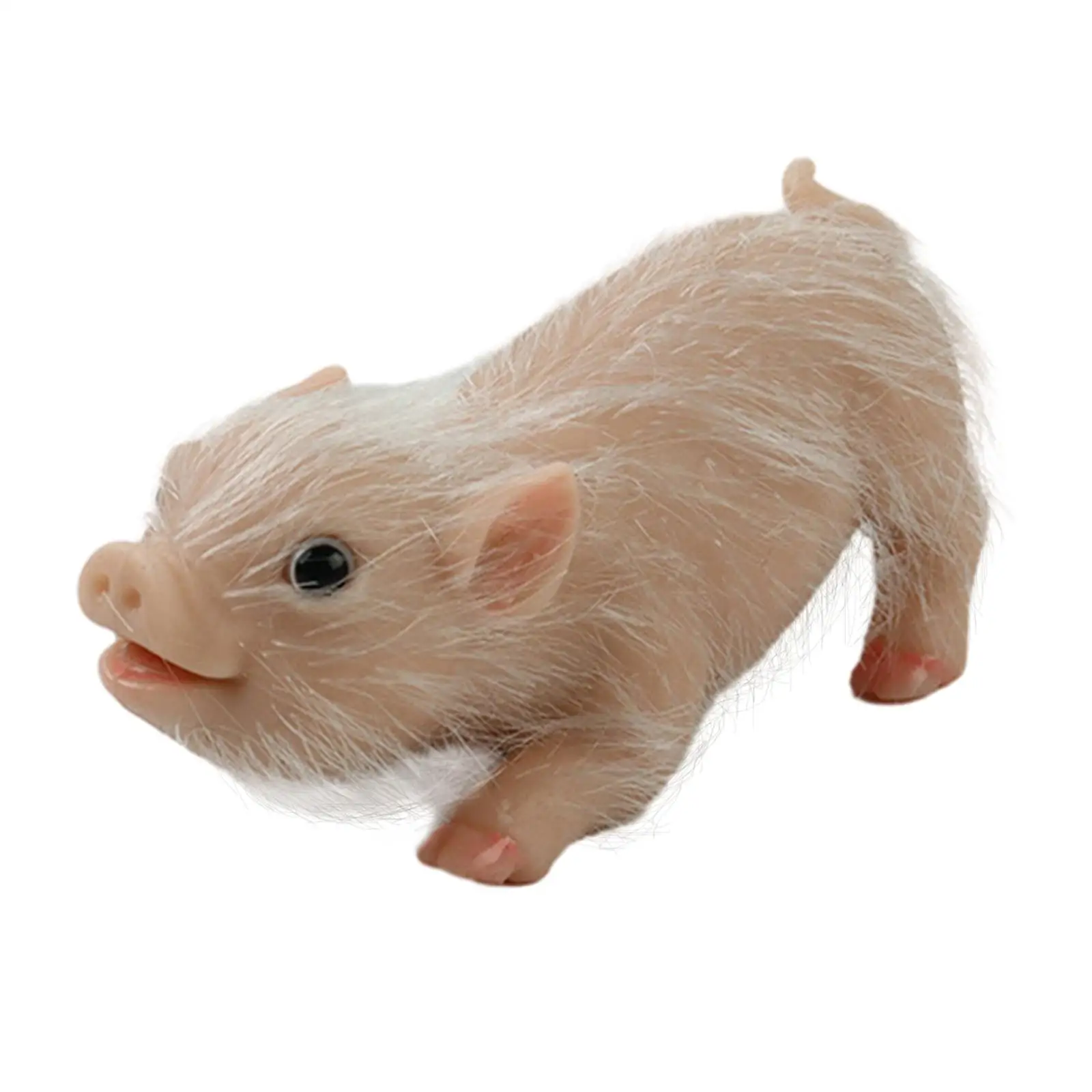 Miniature Reborn Pig Toy Sensory Toy Special Need Cute Animal Doll Toy for