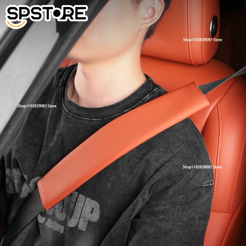 For Leading Ideal LiXiang  L7L8L9 Seat Belt Shoulder Cover One Modified Anti strangulation Neck Protection Set Car Accessories