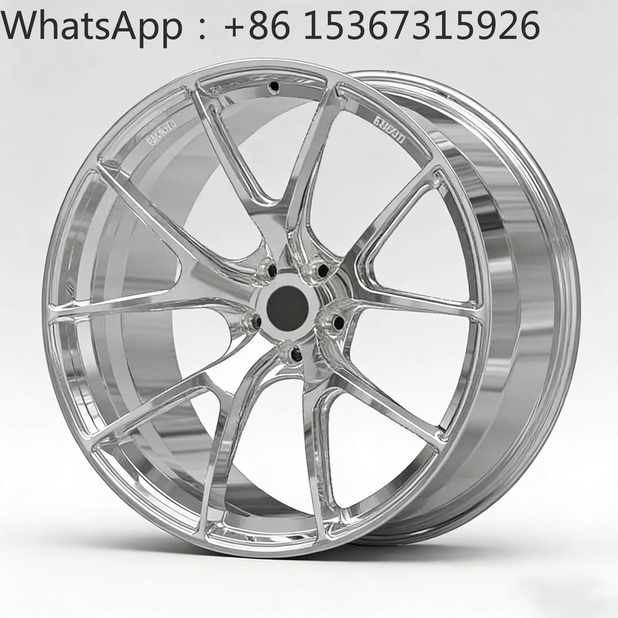 18-22 Inch 5x120 Concave Chrome Silver Custom Forged Aluminum Alloy Wheel Rims Universal Passenger Car Modified Wheels