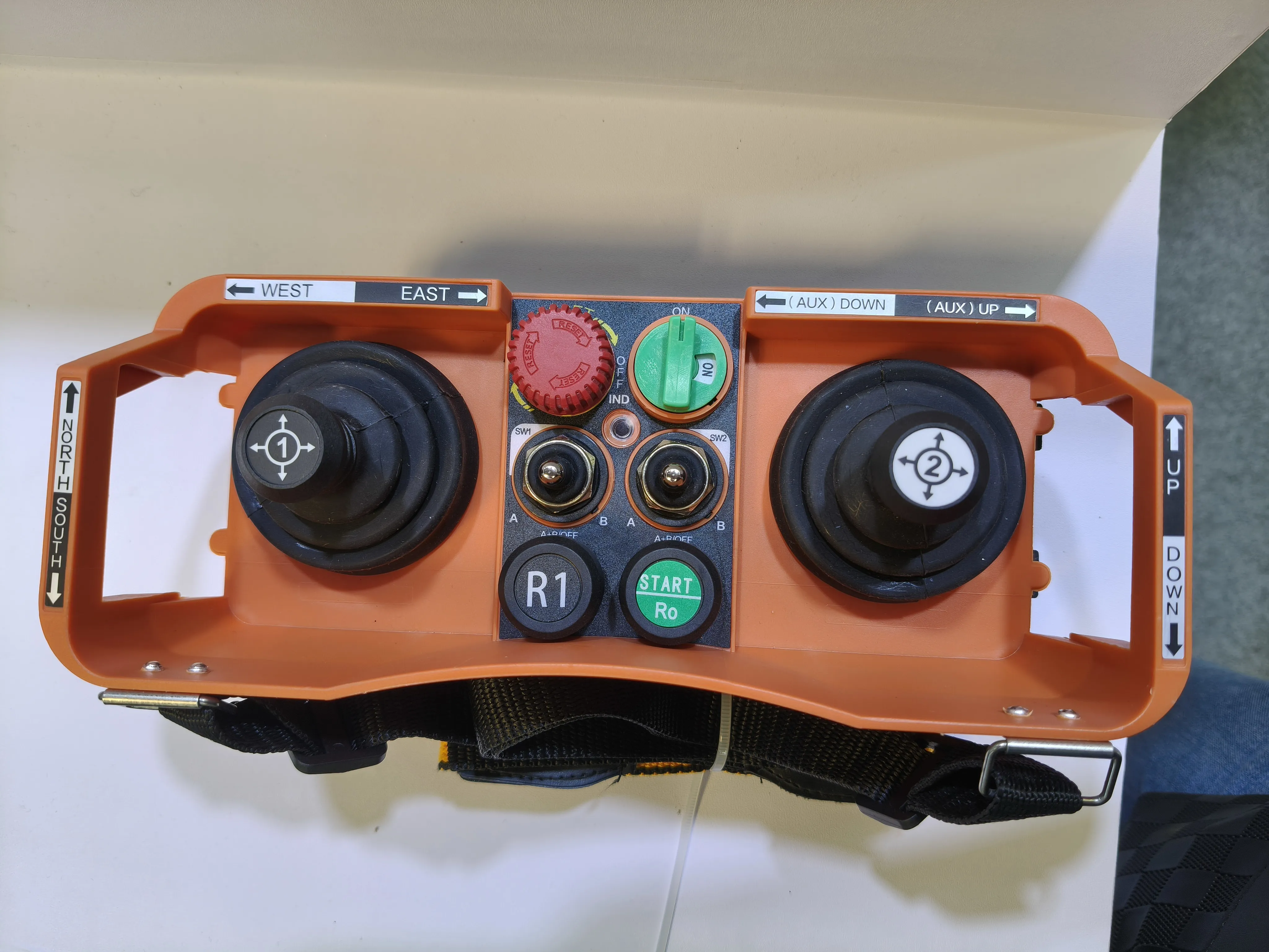 Saga-L40 Tower Crane  Remote Control Industrial Wireless Joystick Dual Rocker Radio Overhead Bridge Crane controller