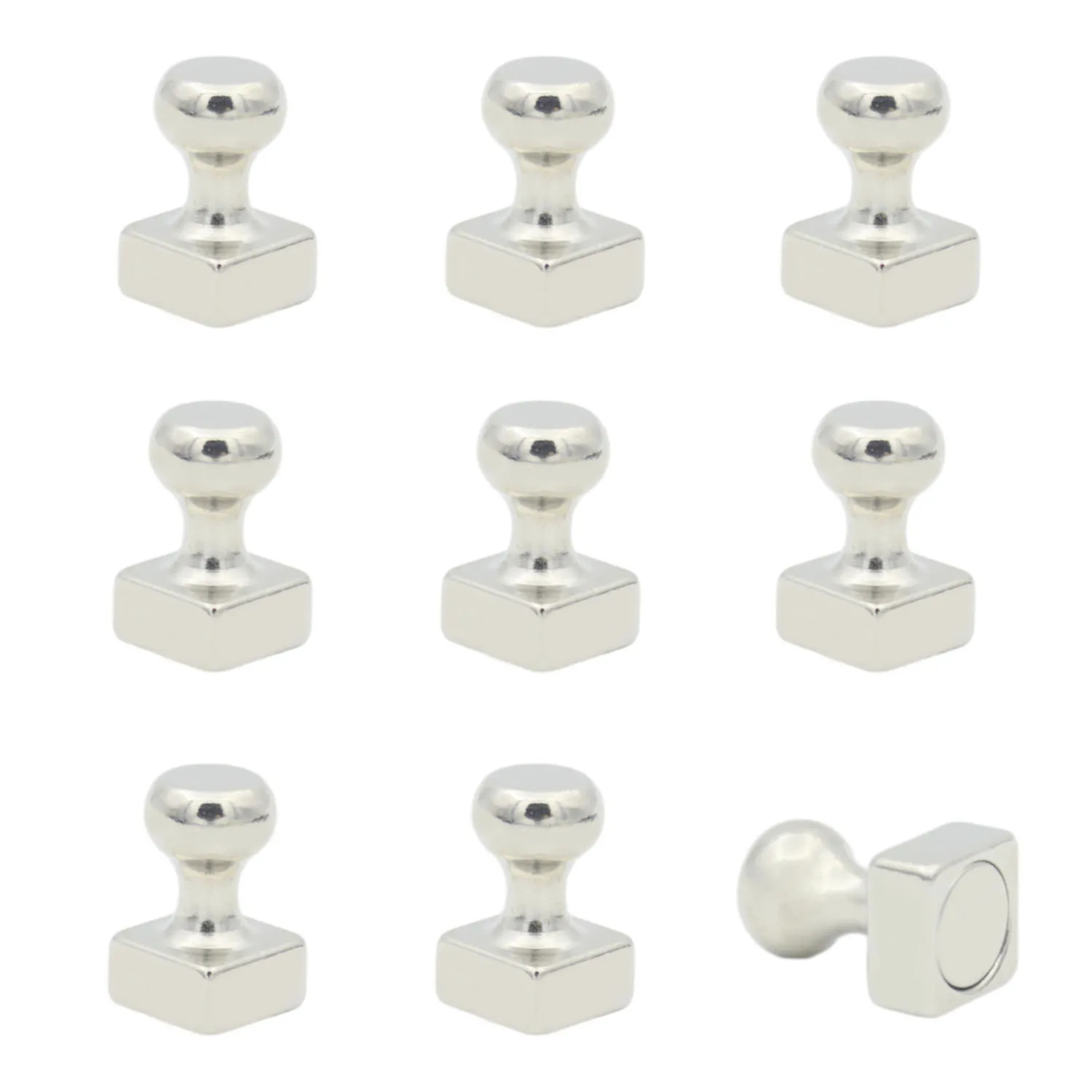 

3/5/10/12pcs Strong Magnets Neodymium Magnets polygon push Pins Whiteboard Magnet Fridge Magnet for Kitchen Office School Locker