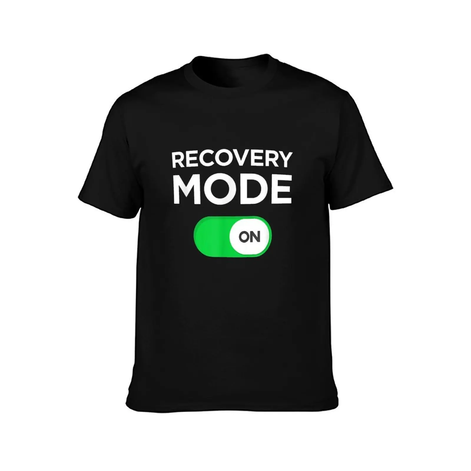 Get Well Soon Gift Recovery Mode On Post Surgery Illnesssize S-5XL T-Shirt, Summer Casual Cotton Tee, Oversized Streetwear Tops