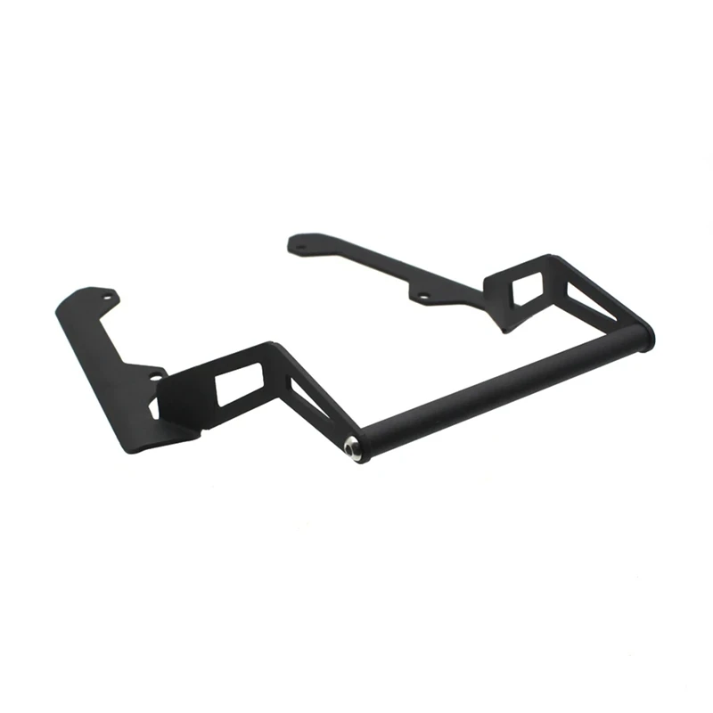 1 PCS Motorcycle GPS/SMART PHONE Navigation GPS Plate Bracket Adapt Holder Black Metal For Aprilia SRGT200 SR GT200 2023(12MM)