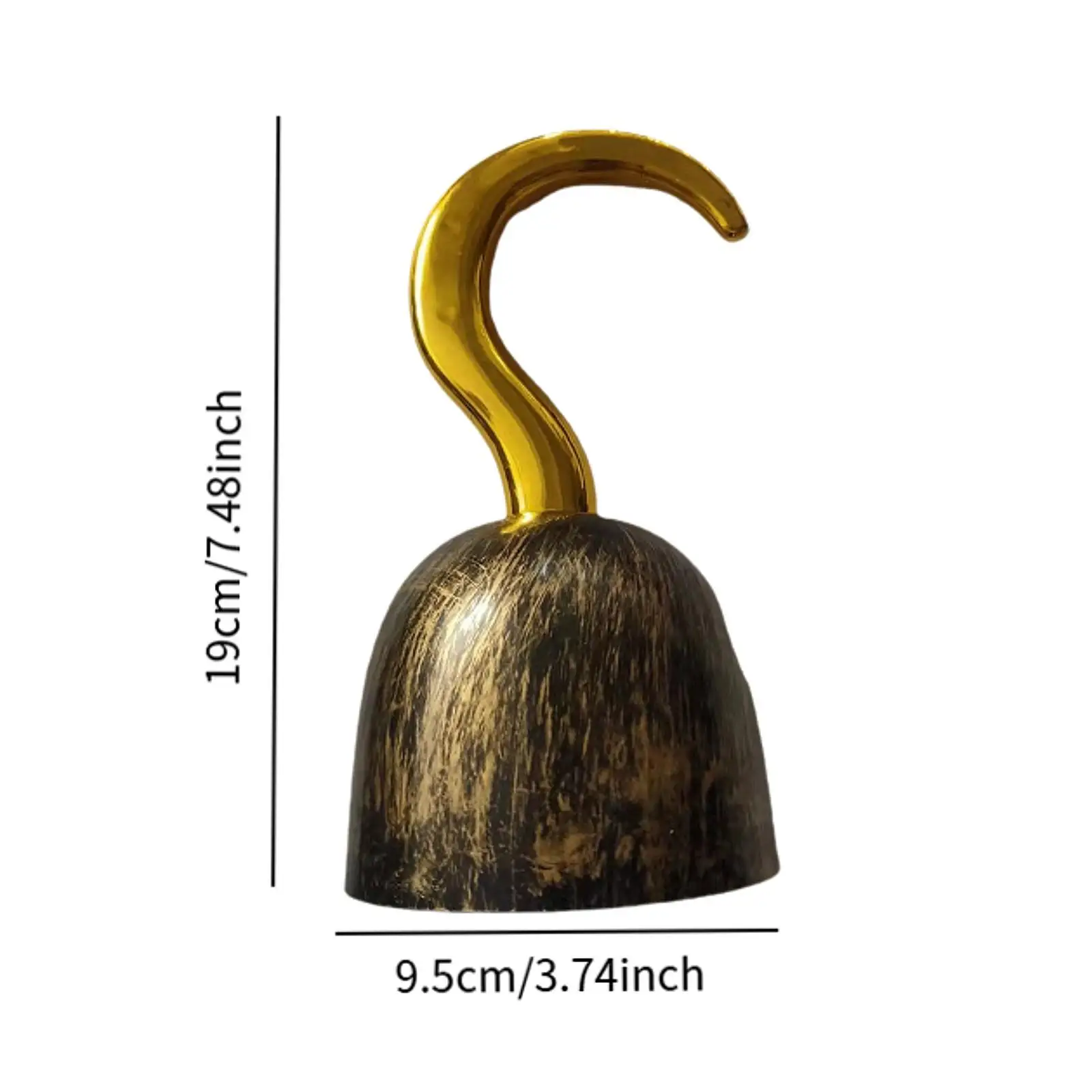 Captain Hook Kostüm Halloween Dekor Kreatives Rollenspiel für Festivalreisen