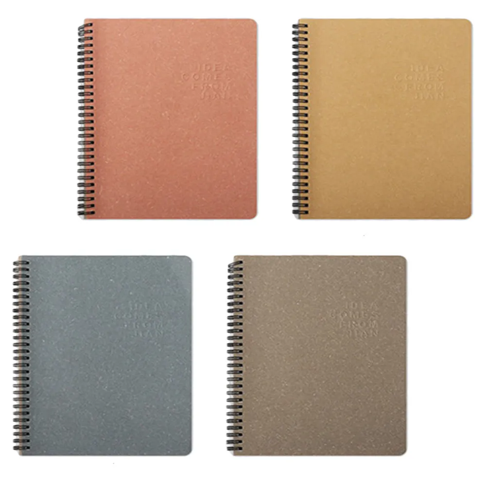 4pcs-coil-notebooks-multipurpose-stylish-notepads-for-home-school-office-portable-lightweight-schedule-notebooks-creative